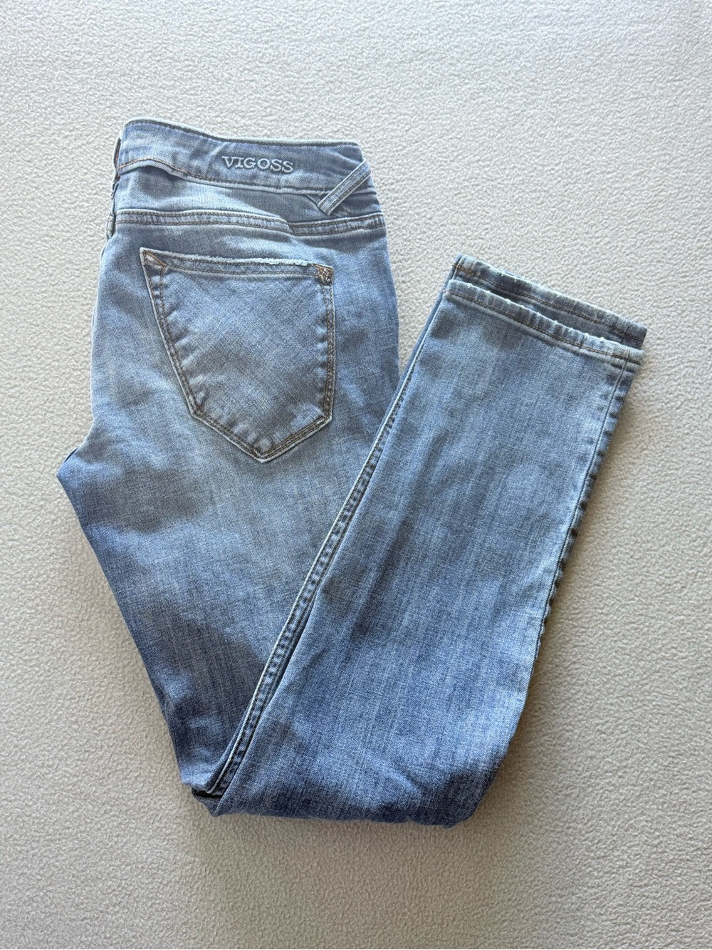 Vigoss Women's Light Wash Skinny Jeans